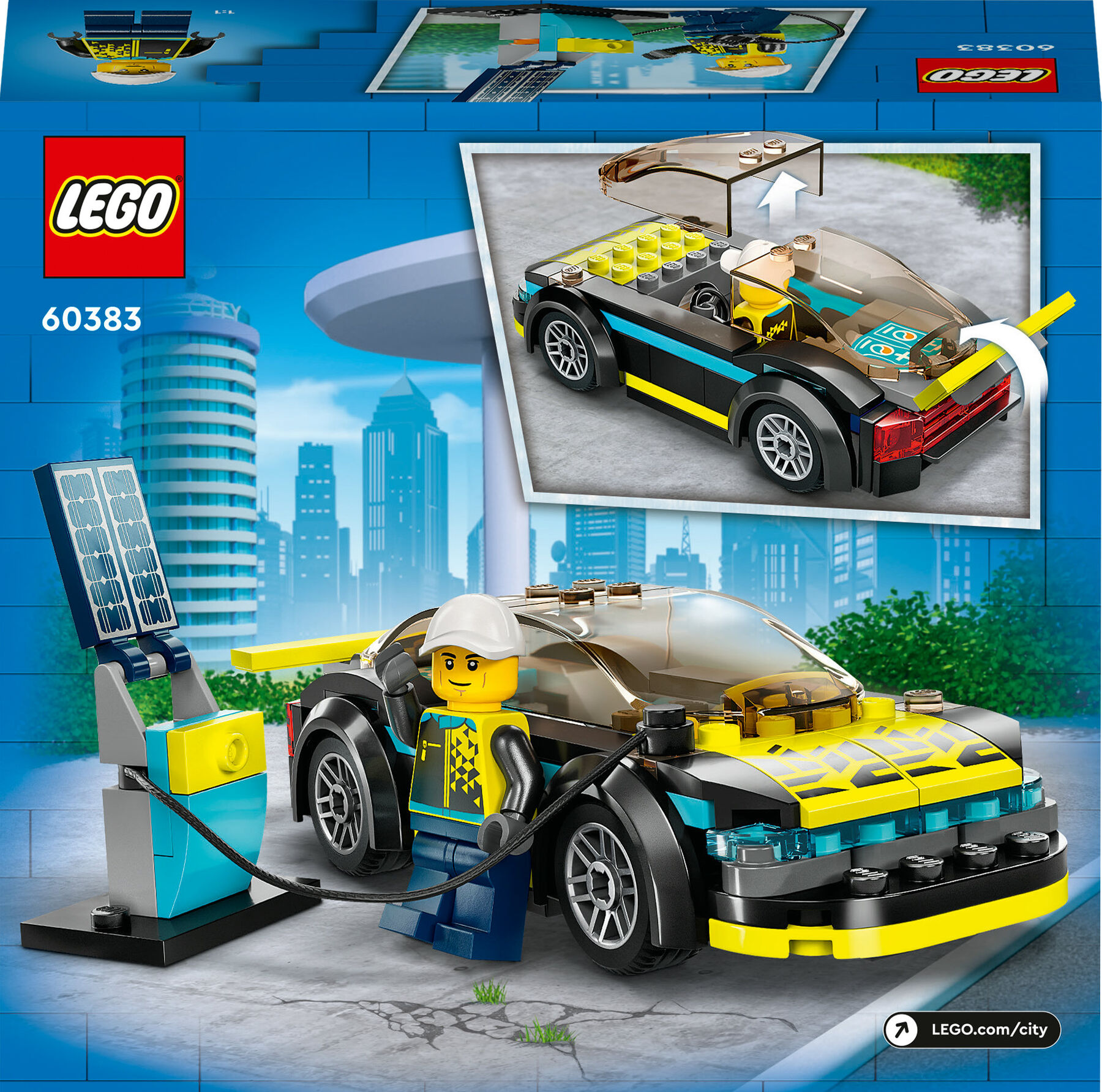 Конструктор LEGO City Електричний спортивний автомобіль (60383)