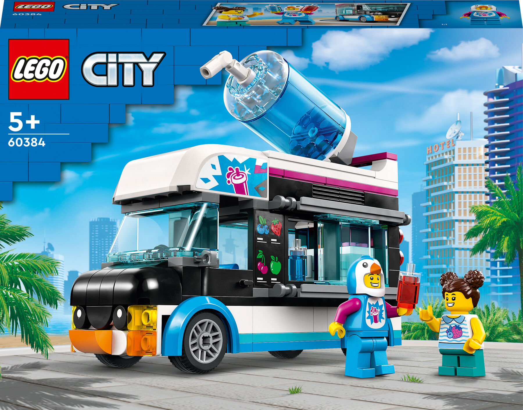 Конструктор LEGO City Веселий фургон пінгвіна (60384)