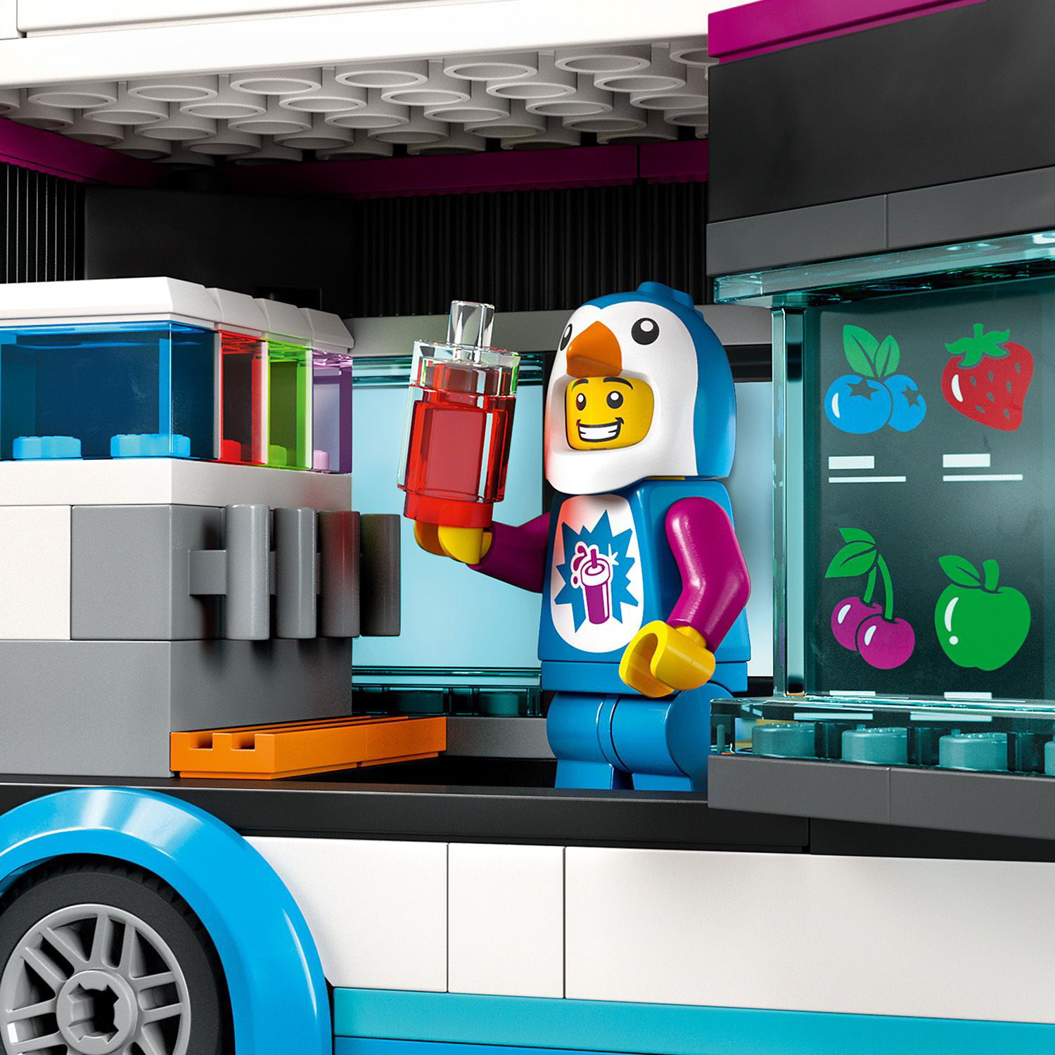 Конструктор LEGO City Веселий фургон пінгвіна (60384)