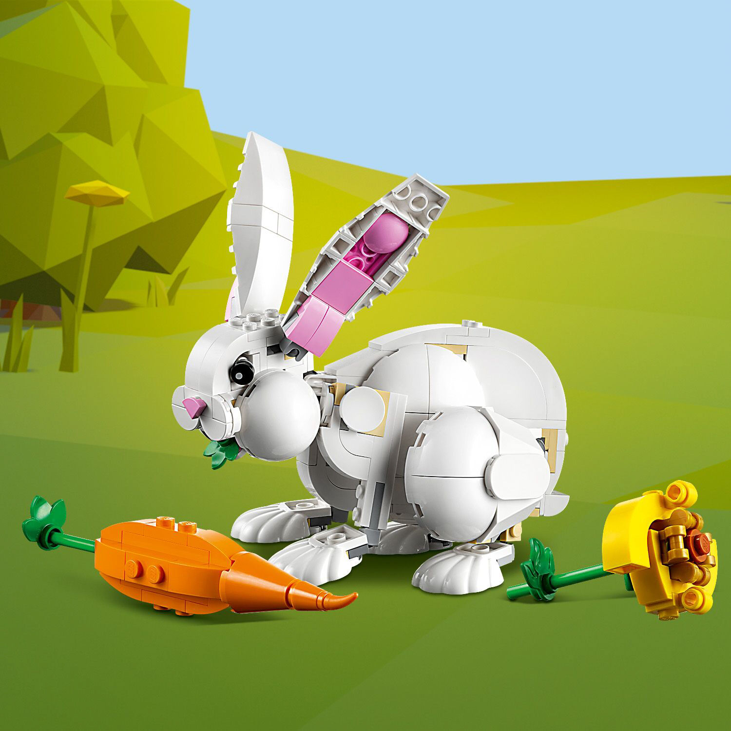 Конструктор LEGO Creator 3 в 1 Білий кролик (31133)