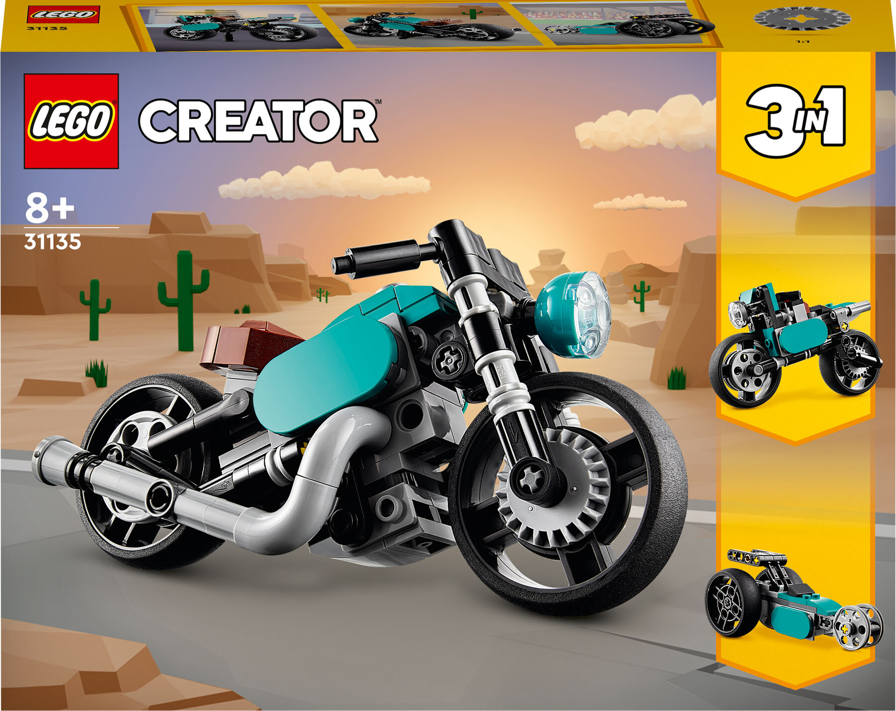 Конструктор LEGO Creator Вінтажний мотоцикл (31135)
