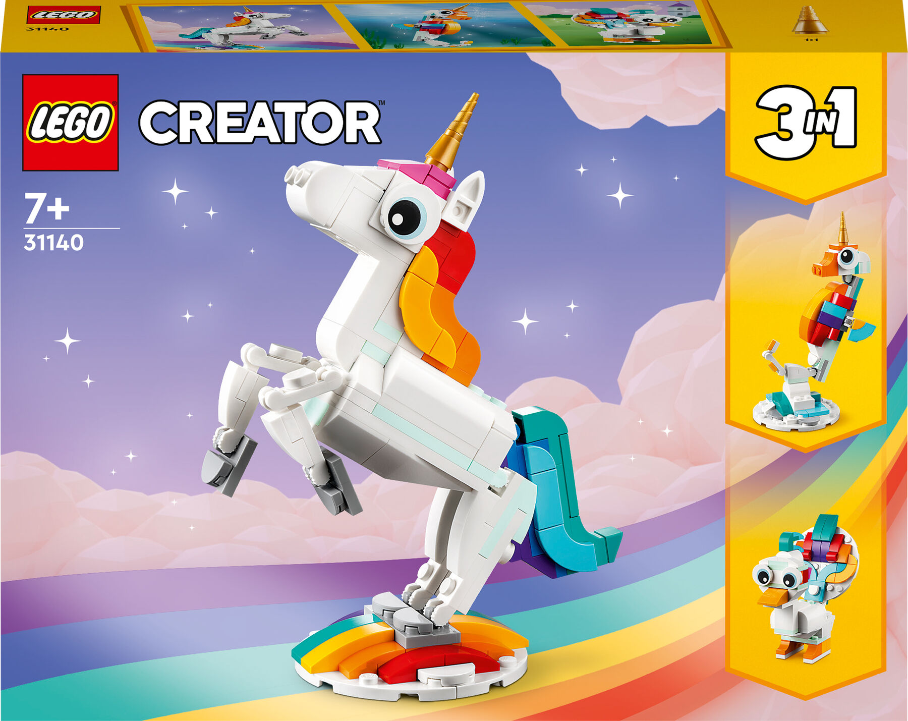 Конструктор LEGO Creator Магічний єдиноріг (31140)