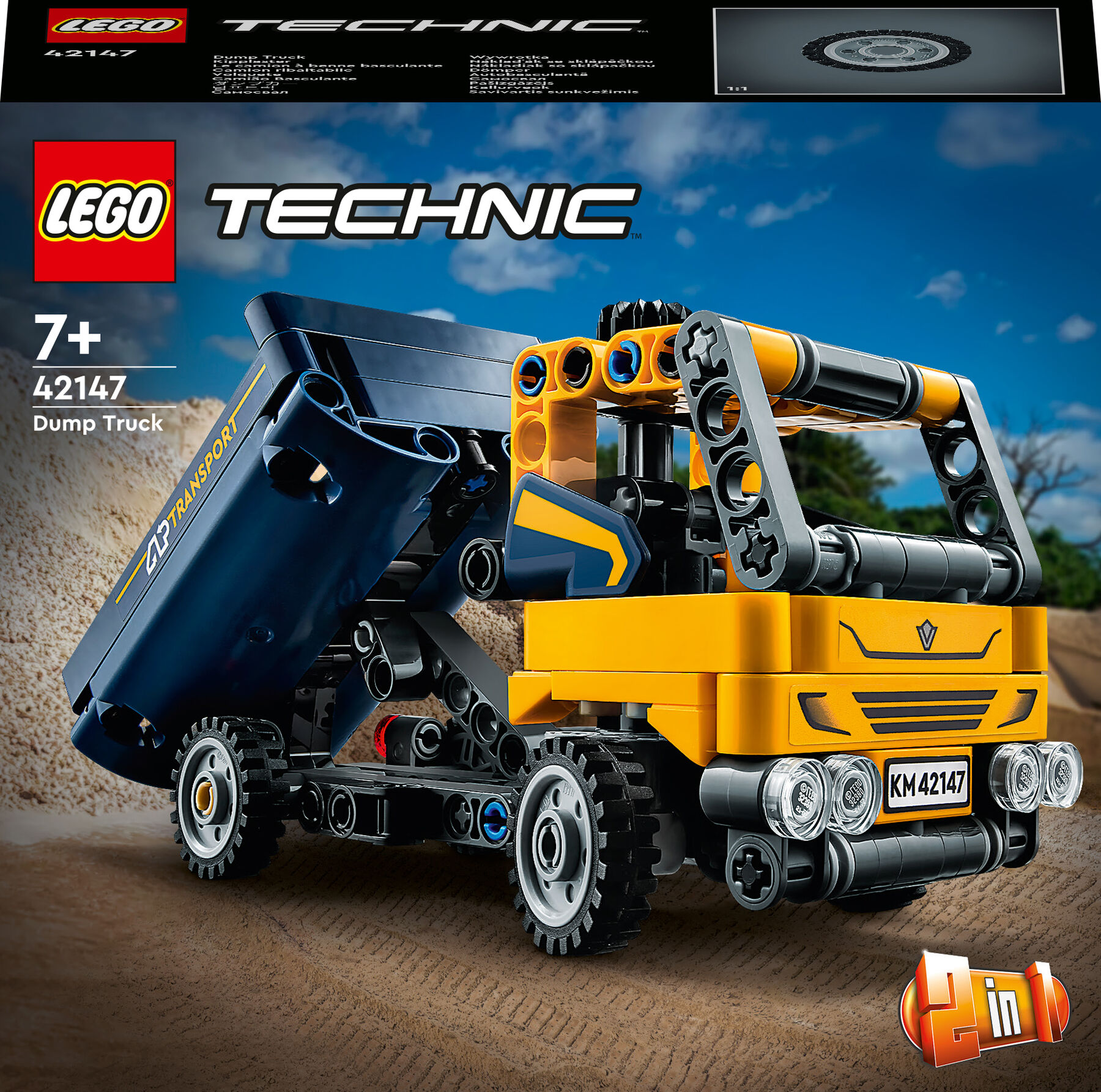 Конструктор LEGO Technic Самоскид (42147)