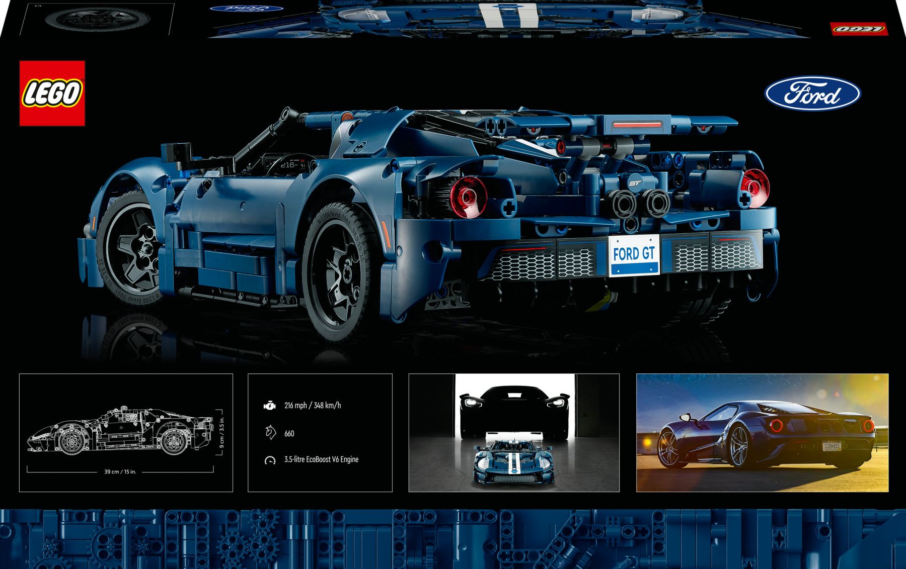 Конструктор LEGO Technic Ford GT 2022 (42154)