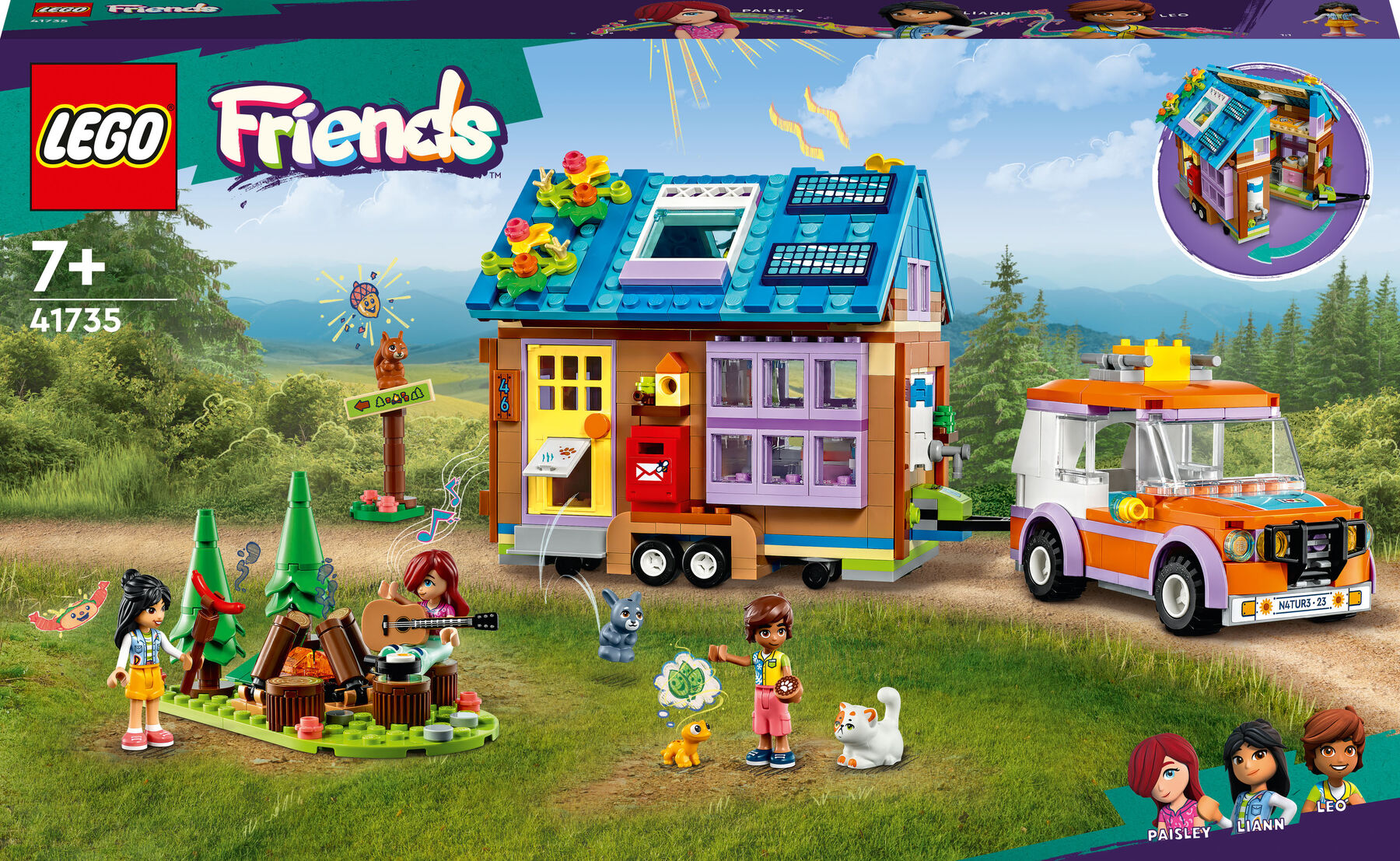 Конструктор LEGO Friends Крихітний мобільний будиночок (41735)