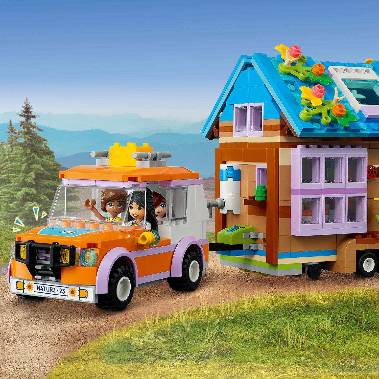 Конструктор LEGO Friends Крихітний мобільний будиночок (41735)