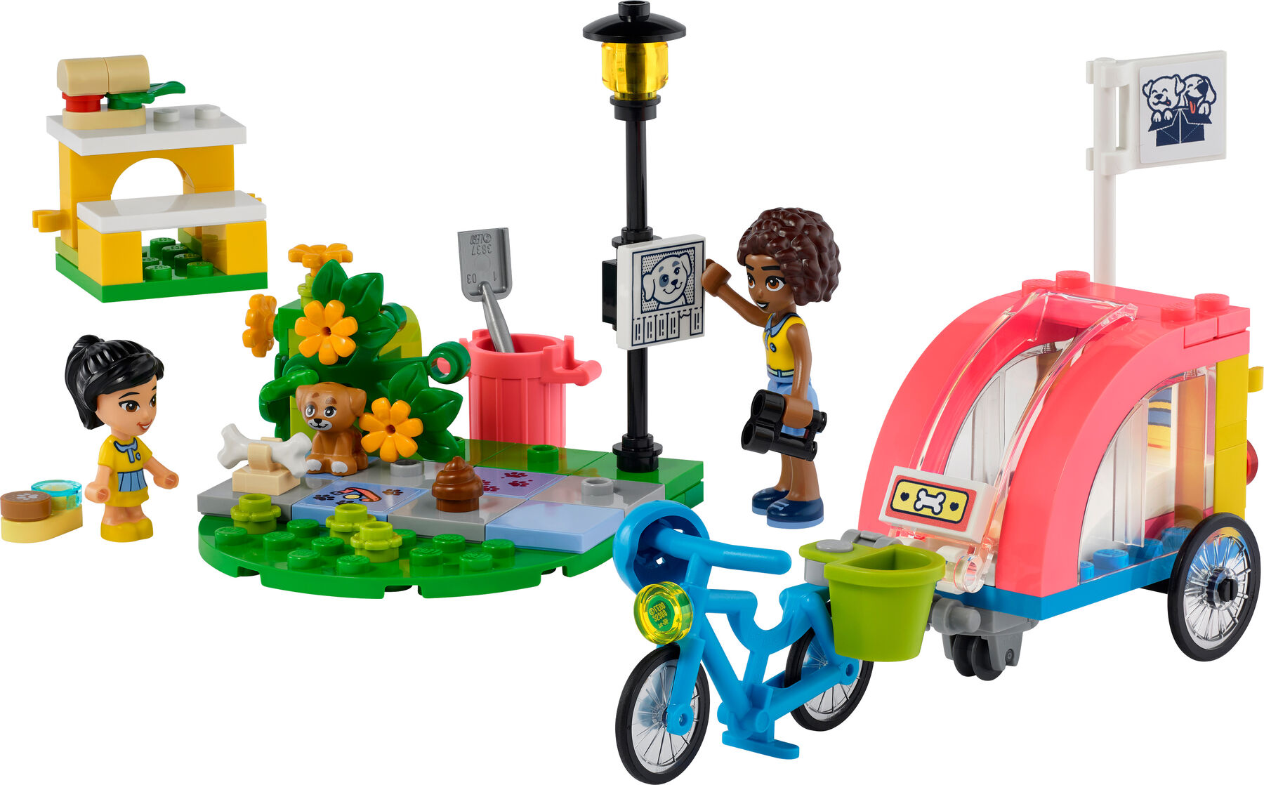 Конструктор LEGO Friends Велосипед для порятунку собак (41738)