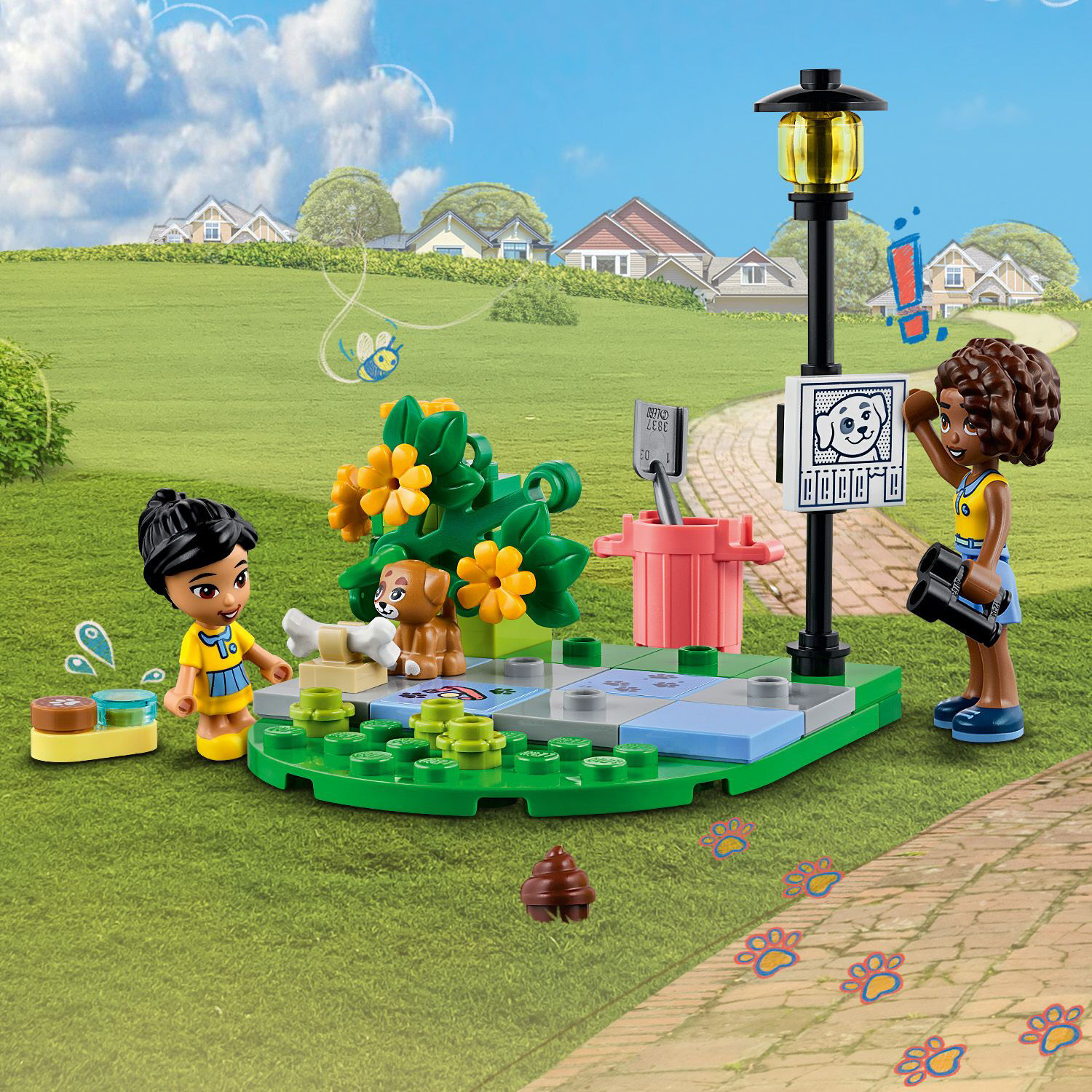 Конструктор LEGO Friends Велосипед для порятунку собак (41738)