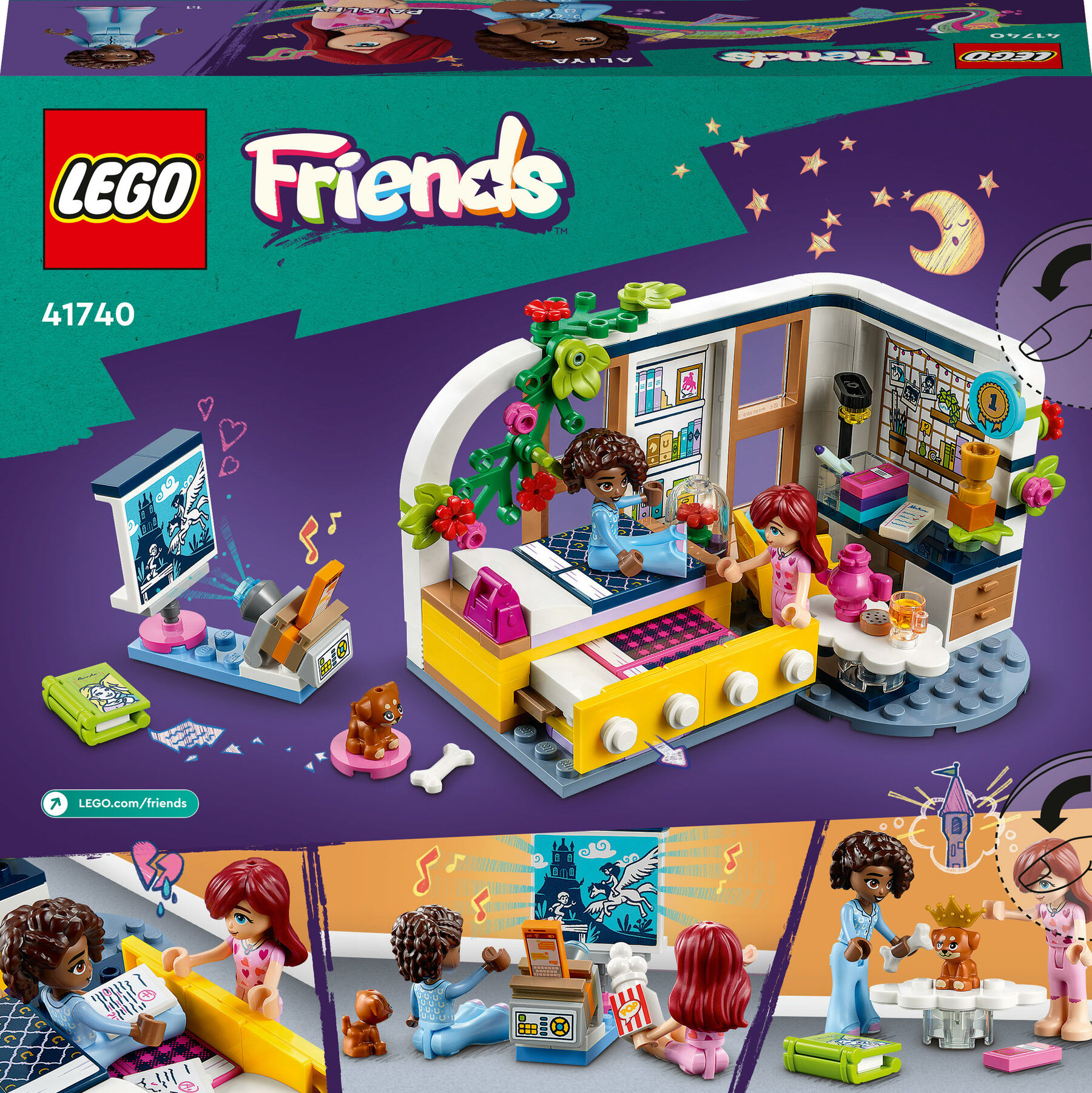 Конструктор LEGO Friends Кімната Алії (41740)