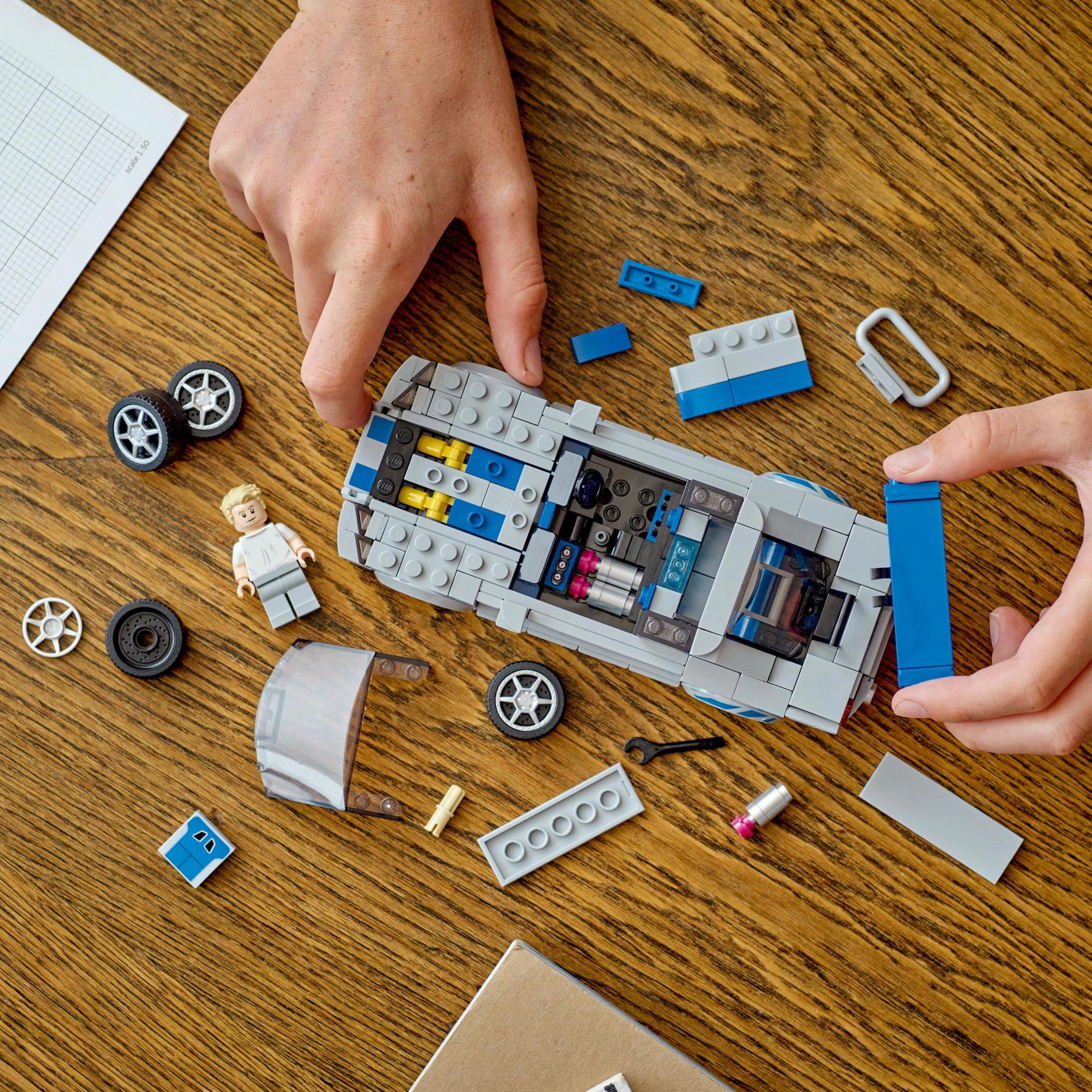 Конструктор LEGO Speed Champions «Подвійний форсаж» Nissan Skyline GT-R (R34) (76917)