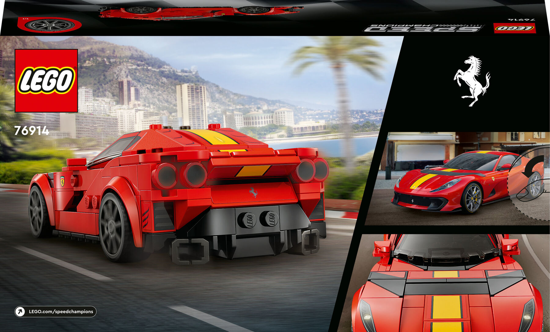 Конструктор LEGO Speed Champions Ferrari 812 Competizione (76914)