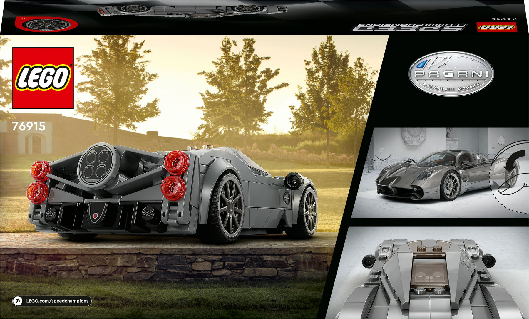 Конструктор LEGO Speed Champions Pagani Utopia (76915)