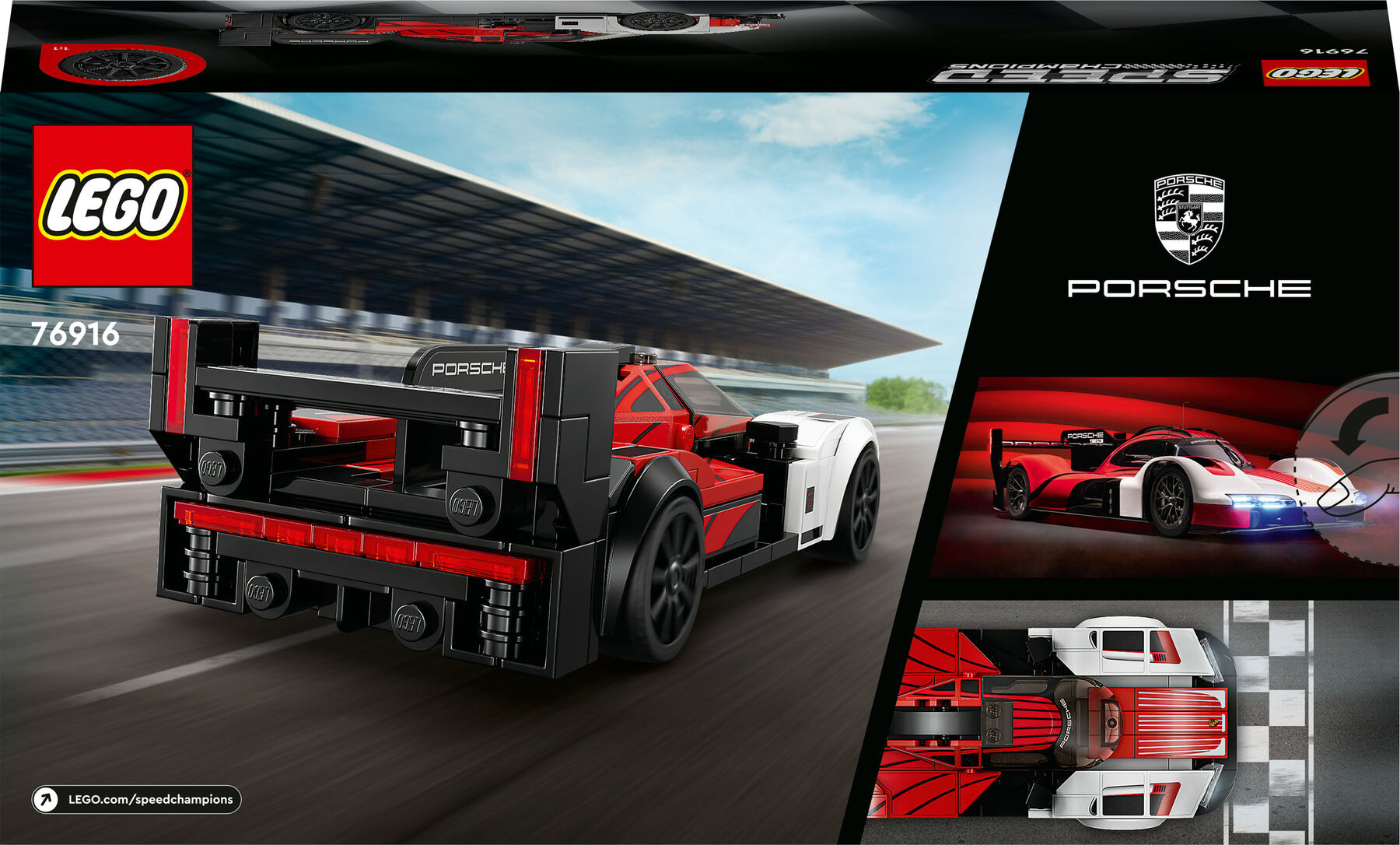 Конструктор LEGO Speed Champions Porsche 963 (76916)