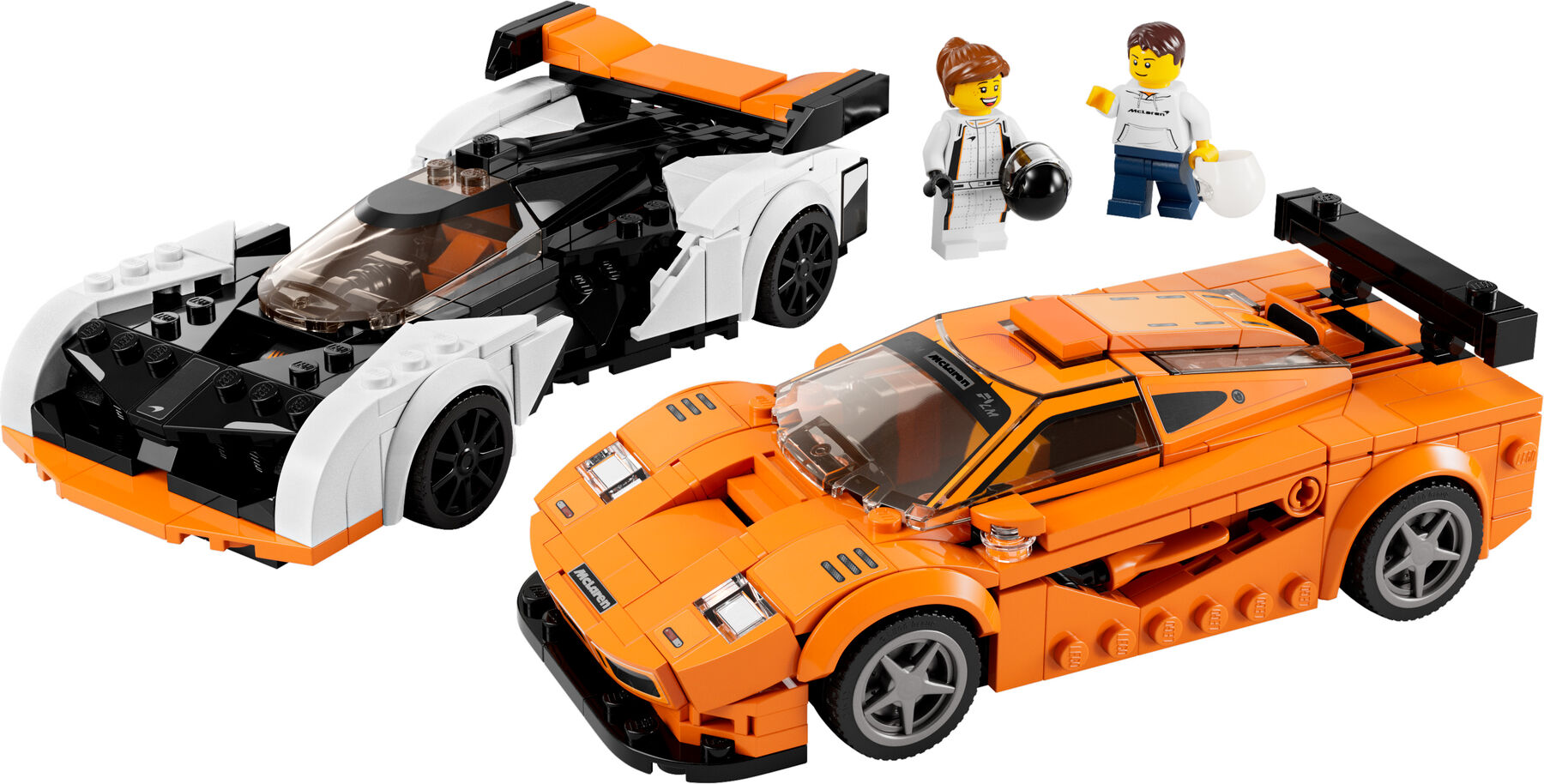 Конструктор LEGO Speed Champions McLaren Solus GT і McLaren F1 LM (76918)