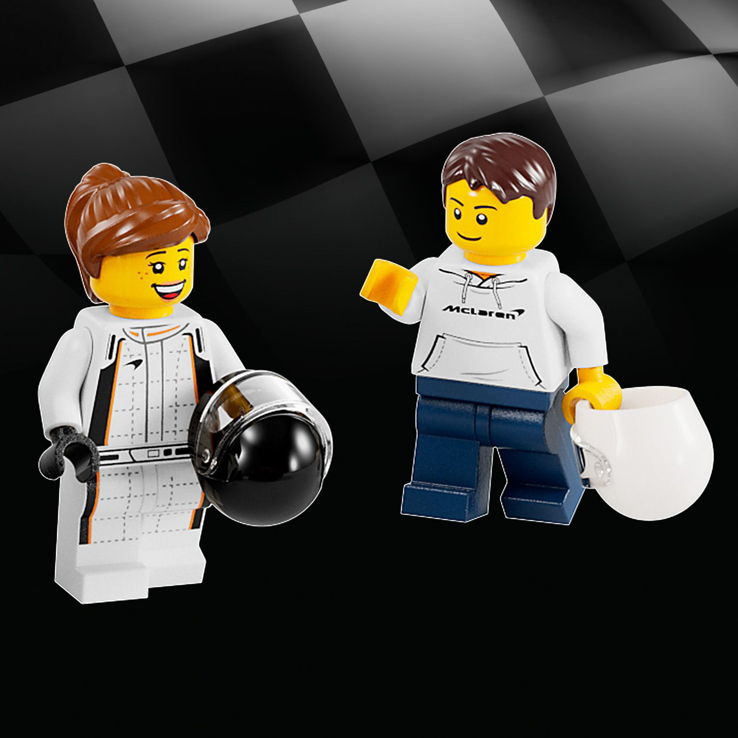 Конструктор LEGO Speed Champions McLaren Solus GT і McLaren F1 LM (76918)