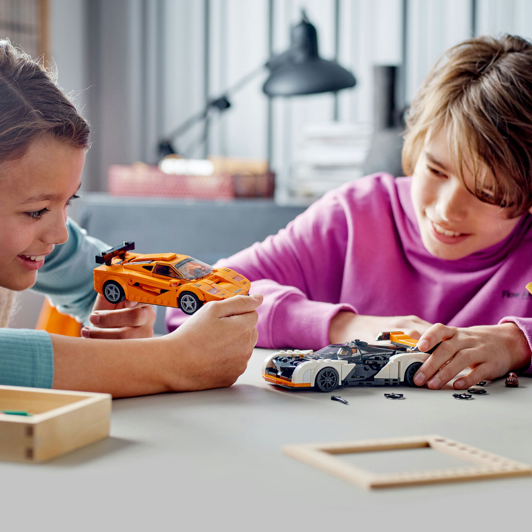 Конструктор LEGO Speed Champions McLaren Solus GT і McLaren F1 LM (76918)