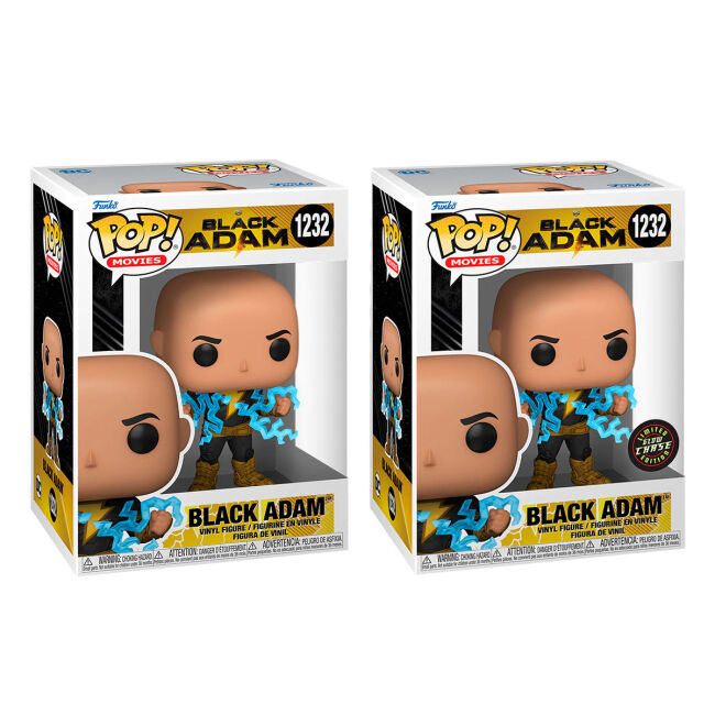 Ігрова фігурка FUNKO POP! серії "Чорний Адам" – ЧОРНИЙ АДАМ (w/glow chase)