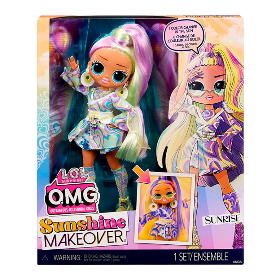 Лялька LOL Surprise OMG Sunshine makeover Санрайз (589433)