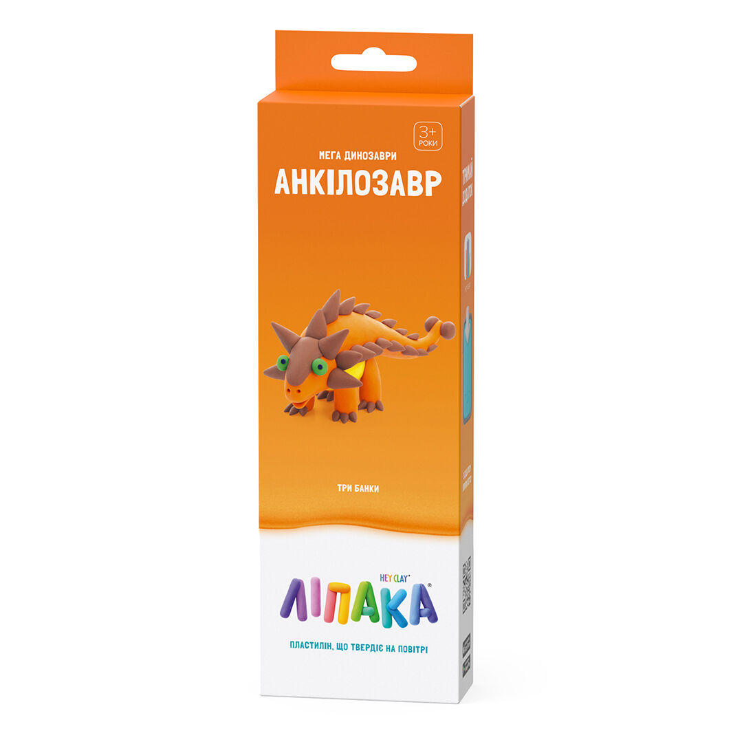 Набір пластиліну Ліпака Анкілозавр (30076-UA01)