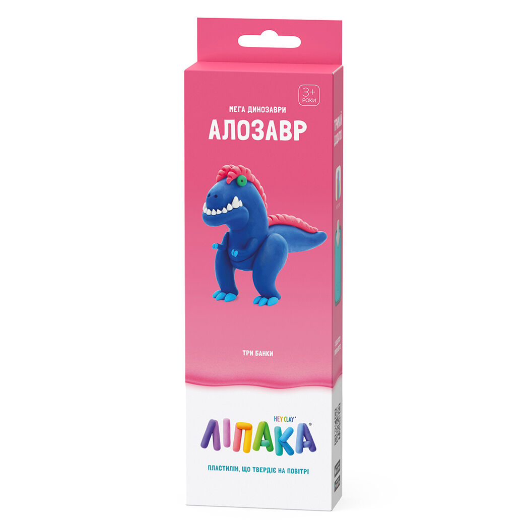 Набір пластиліну Ліпака Алозавр (30078-UA01)