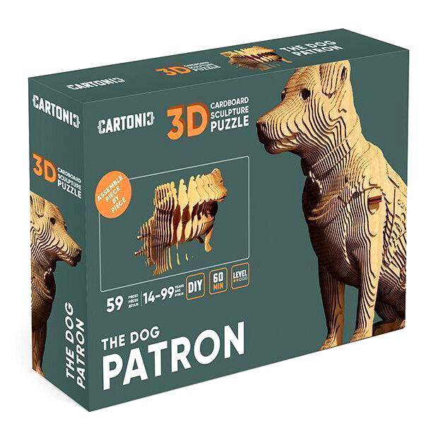 3D пазл Cartonic Patron the dog (CARTPATR)