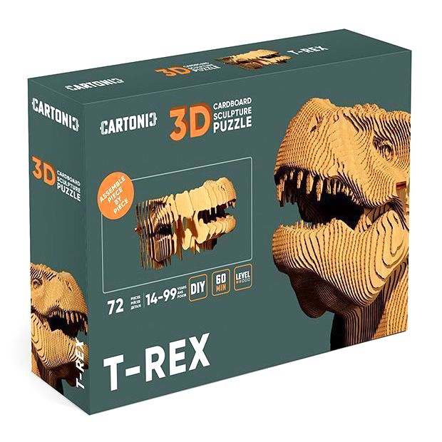 3D пазл Cartonic T-Rex (CARTREX)