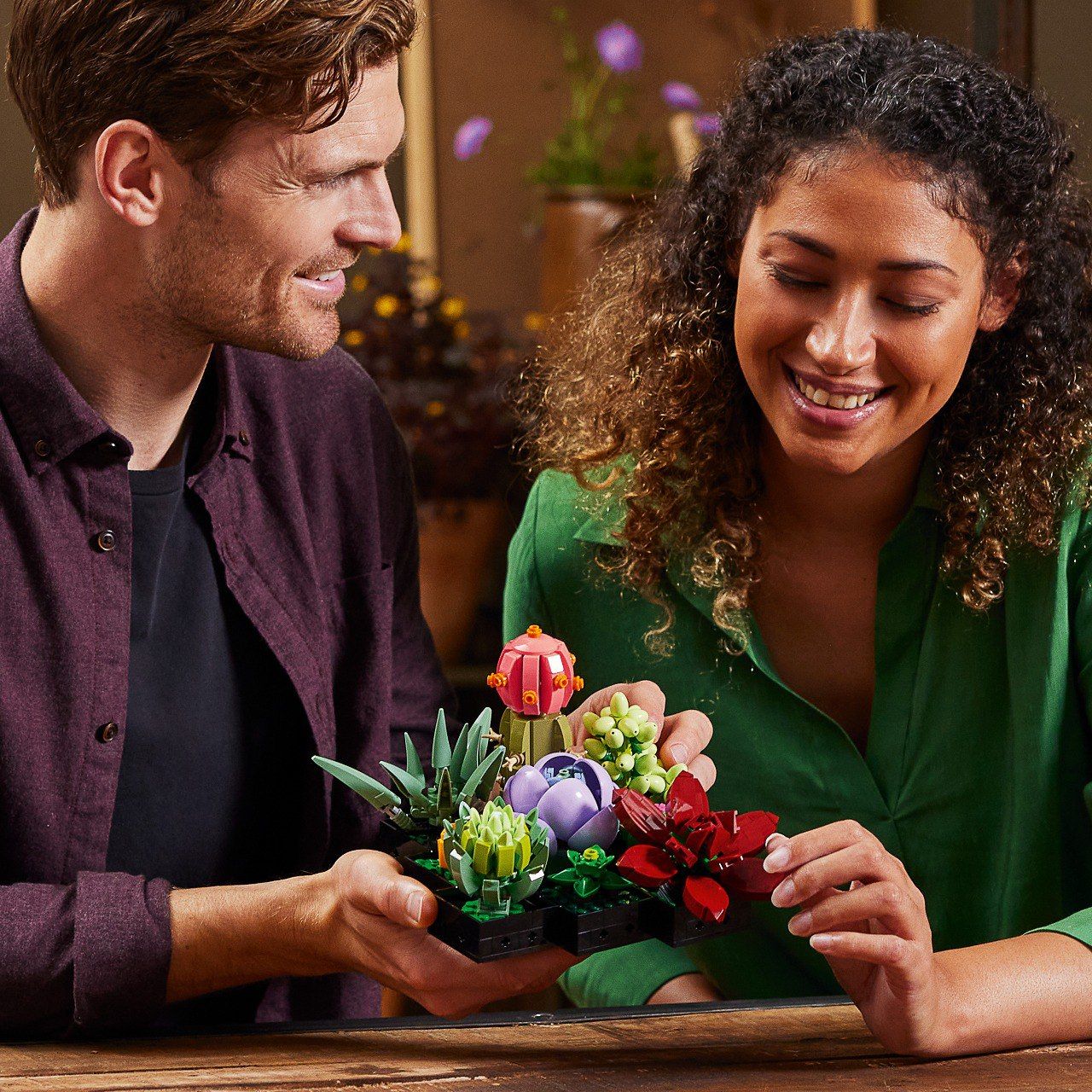 Конструктор LEGO Botanicals Сукуленти (10309)