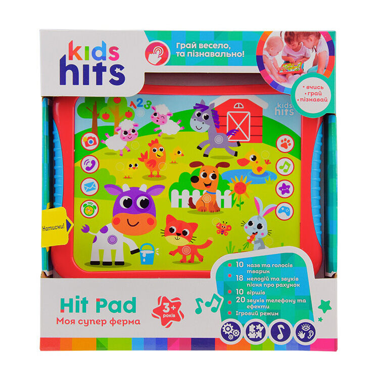 Інтерактивний планшет Kids Hits Моя супер ферма (KH01/004)