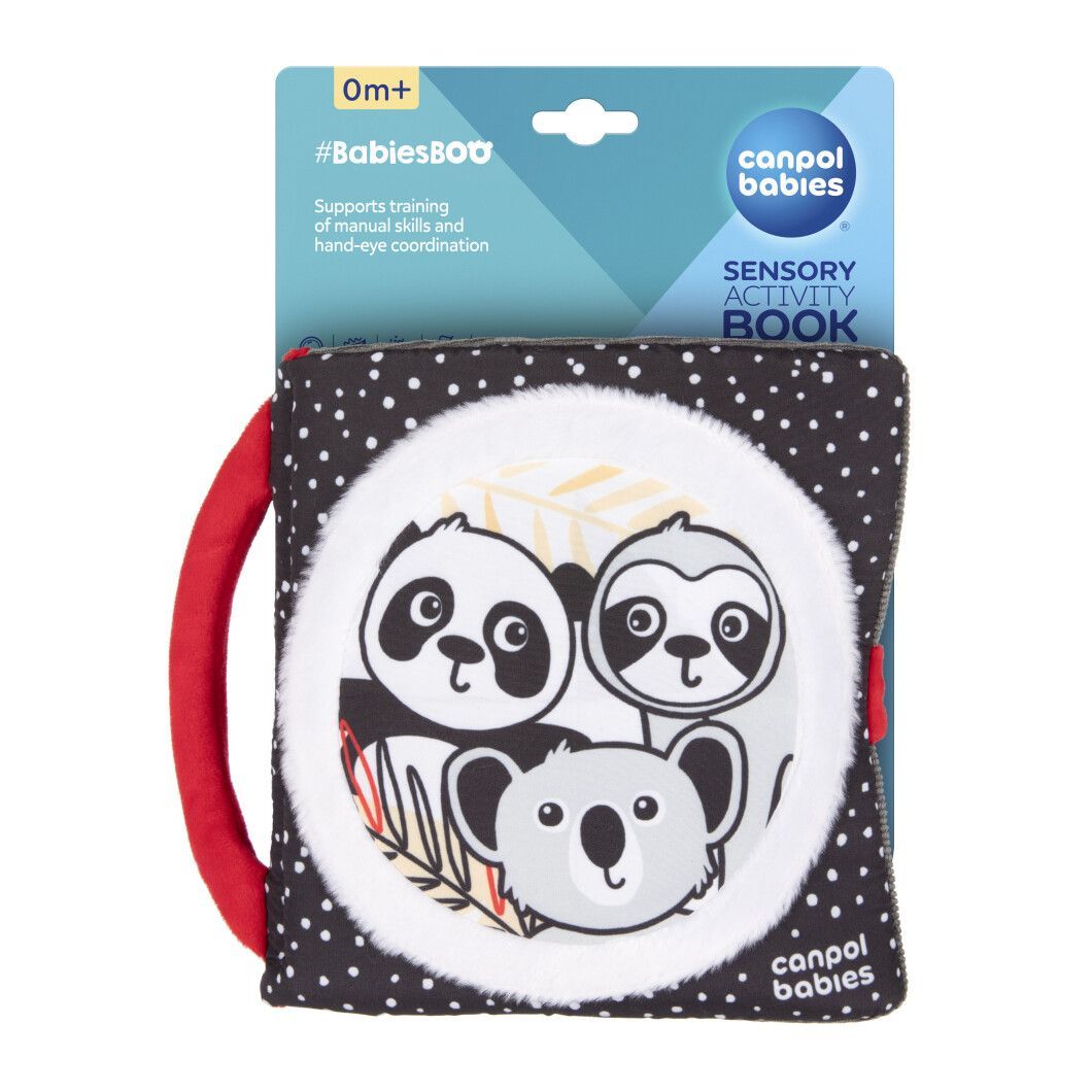 Розвиваюча книжка Canpol babies BabiesBoo Панда (68/088)