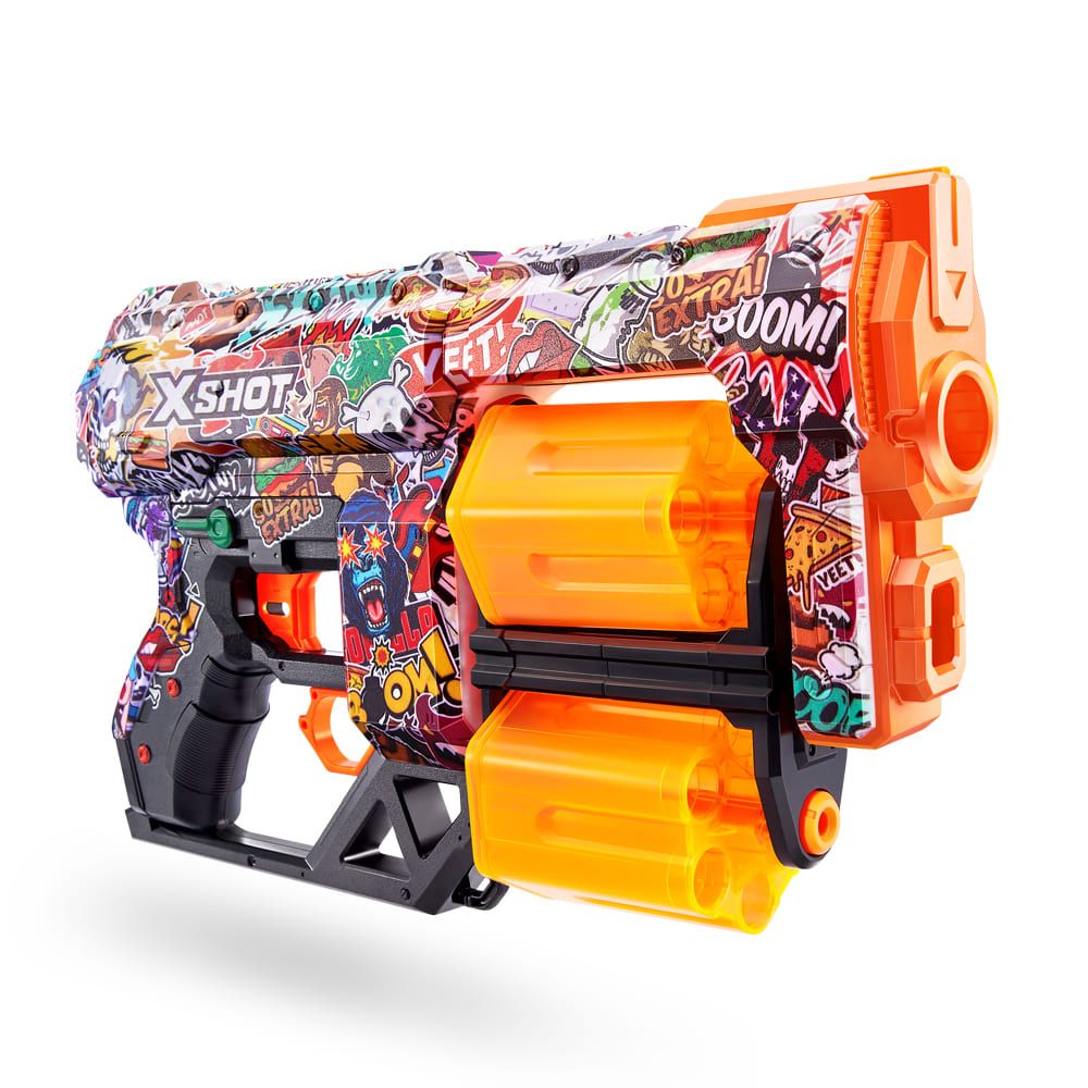 Швидкострільний бластер X-SHOT Skins Dread Sketch (36517H)