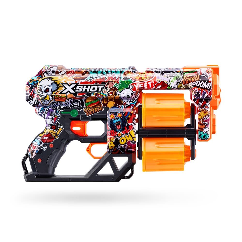 Швидкострільний бластер X-SHOT Skins Dread Sketch (36517H)
