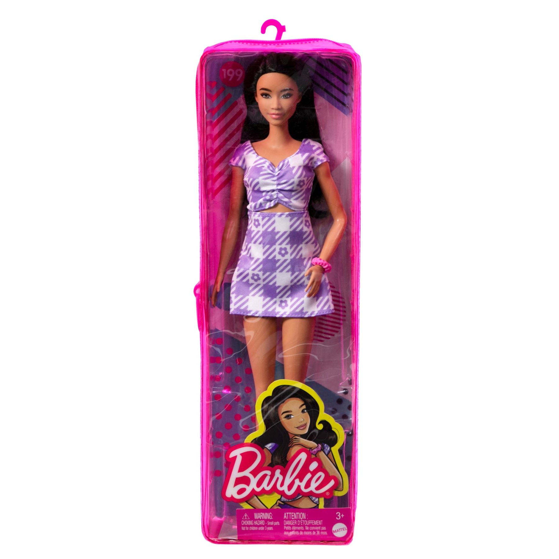 Лялька Barbie Fashionistas у сукні з фігурним вирізом (HJR98)