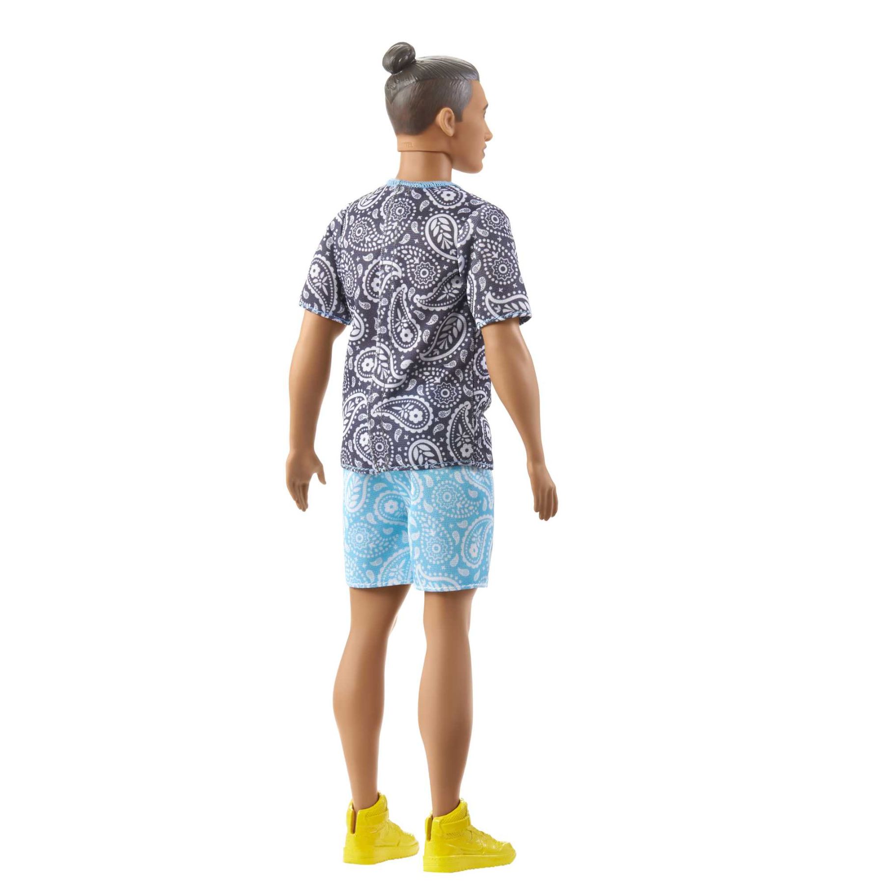 Лялька Barbie Fashionistas Кен у футболці з візерунком пейслі (HJT09)