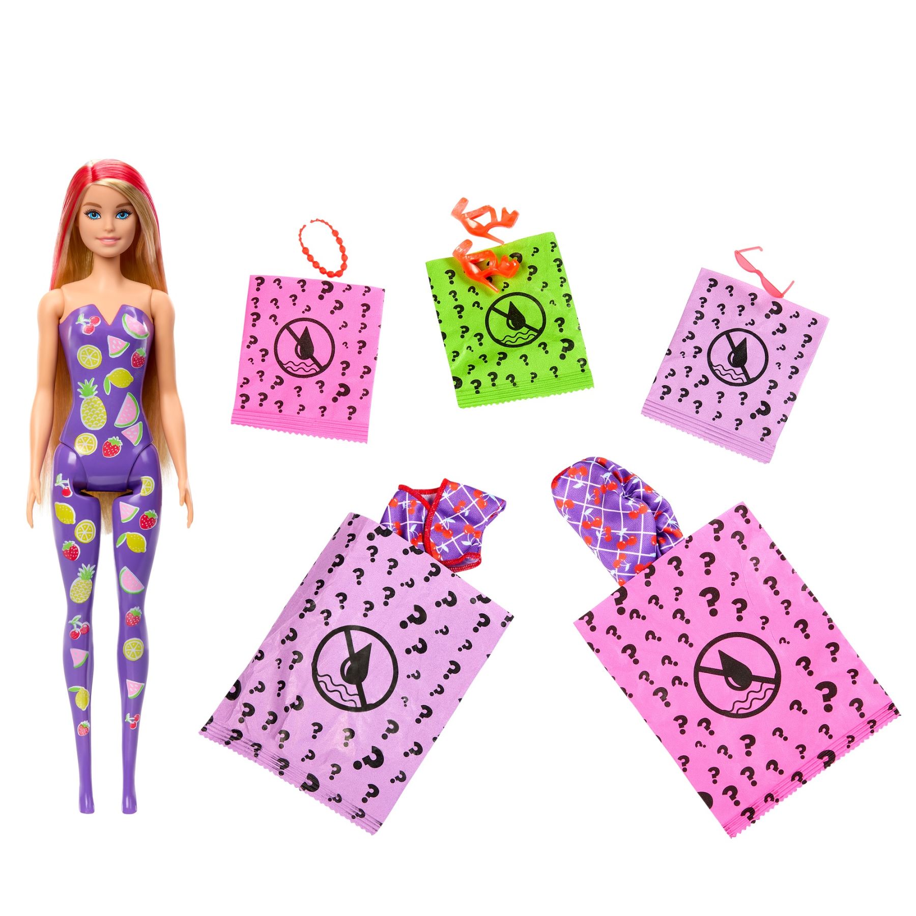 Лялька Barbie Color reveal Фруктовий сюрприз (HJX49)