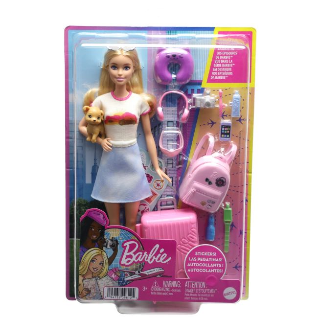 Лялька Barbie Travel Мандрівниця (HJY18)