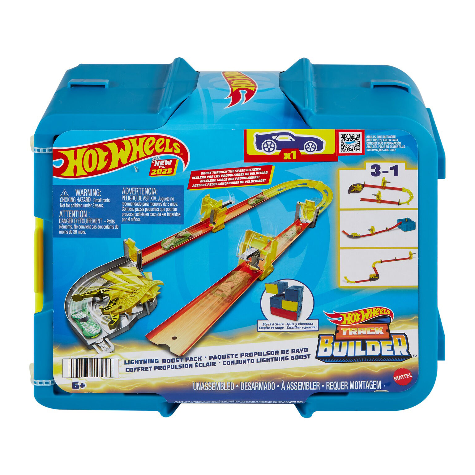 Трек Hot Wheels Track builder Блискавичне прискорення (HMC03)
