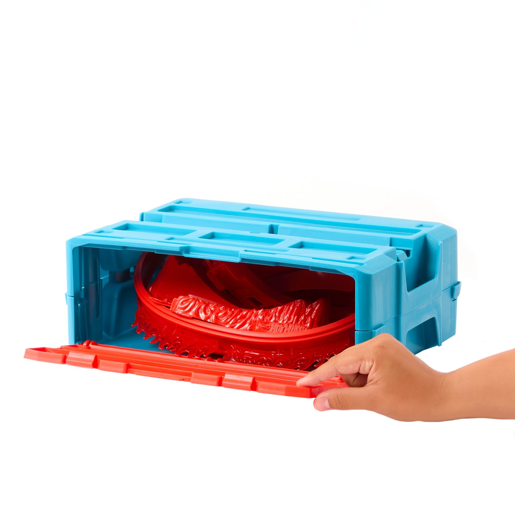 Трек Hot Wheels Track builder Вогняні трюки (HMC04)