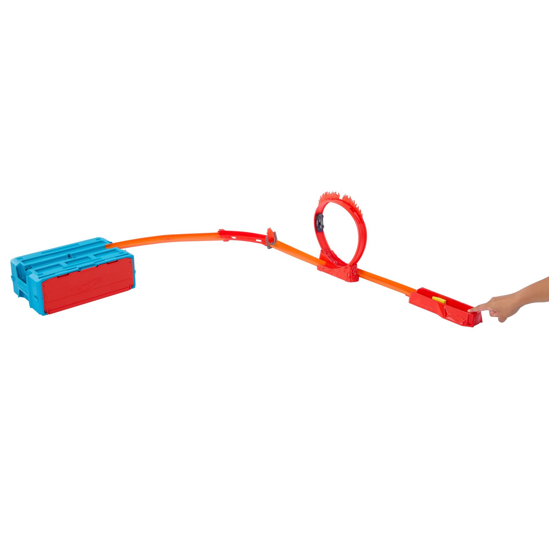 Трек Hot Wheels Track builder Вогняні трюки (HMC04)