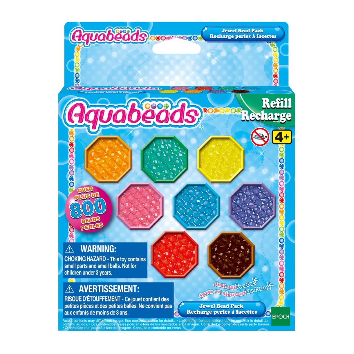 Набір намистин для аквамозаїки Aquabeads Дорогоцінні камінці (31520)