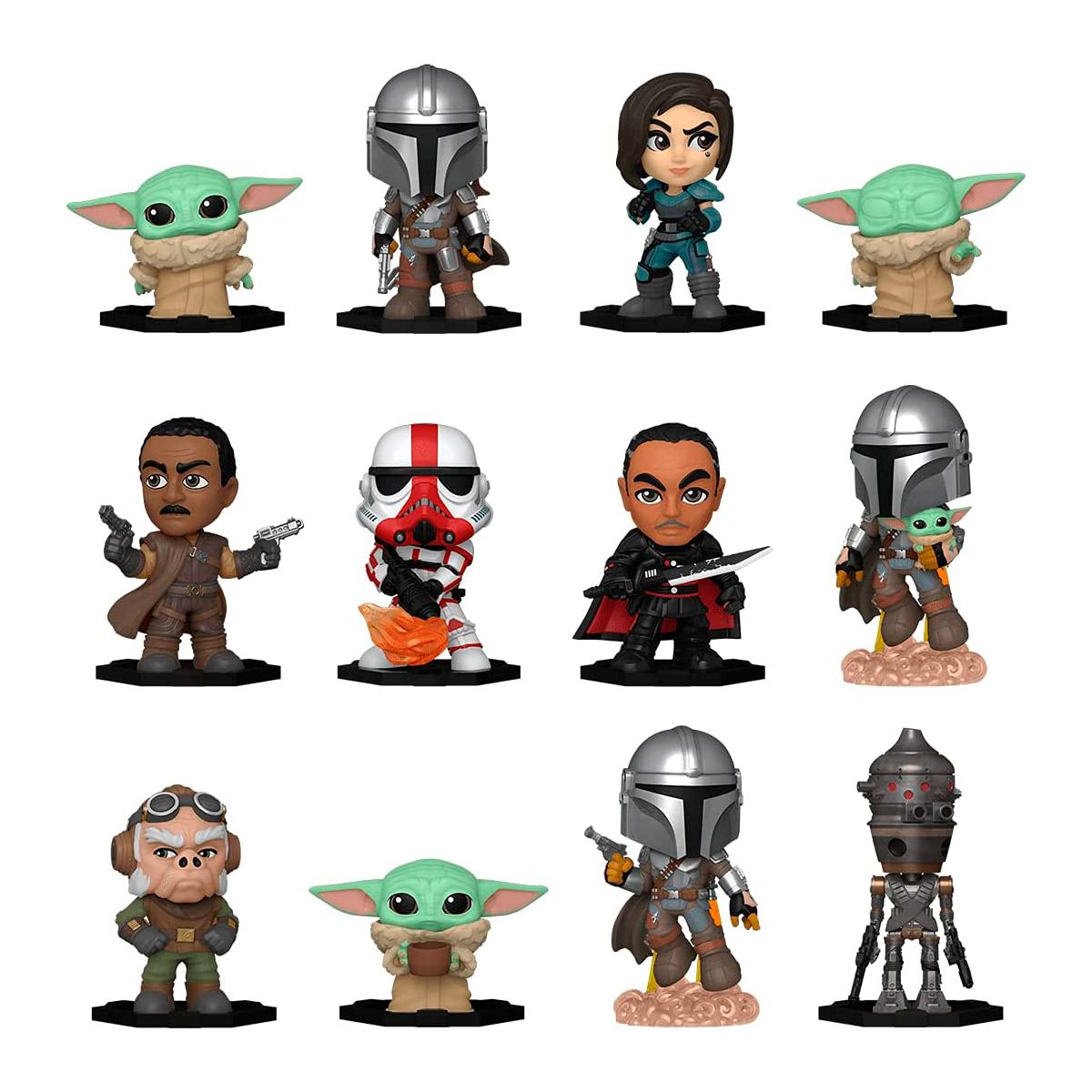 ​Фігурка-сюрприз Funko Pop Mystery minis Star Wars Мандалорець (54519)