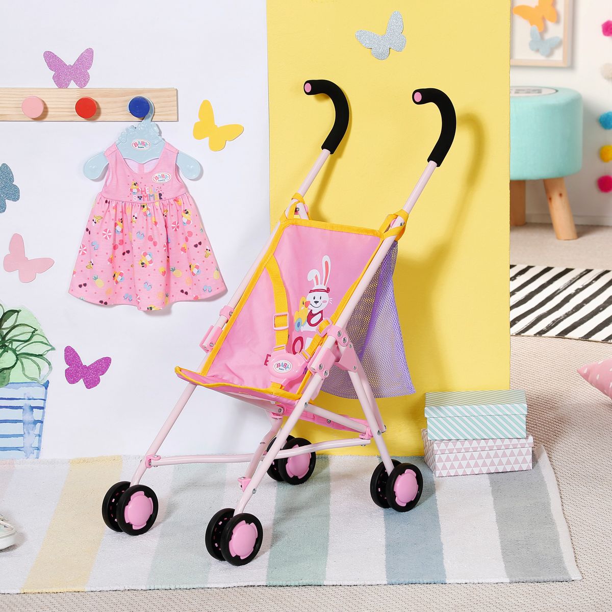 Коляска для ляльки Baby Born Чудова прогулянка S2 (828663)