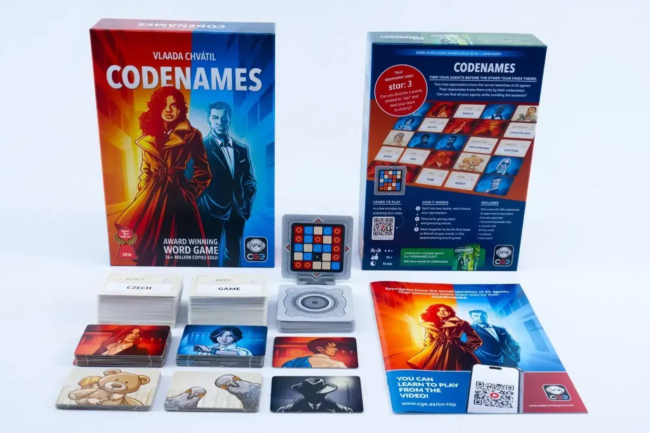 Настільна гра Кодові імена: гра слів (Codenames)