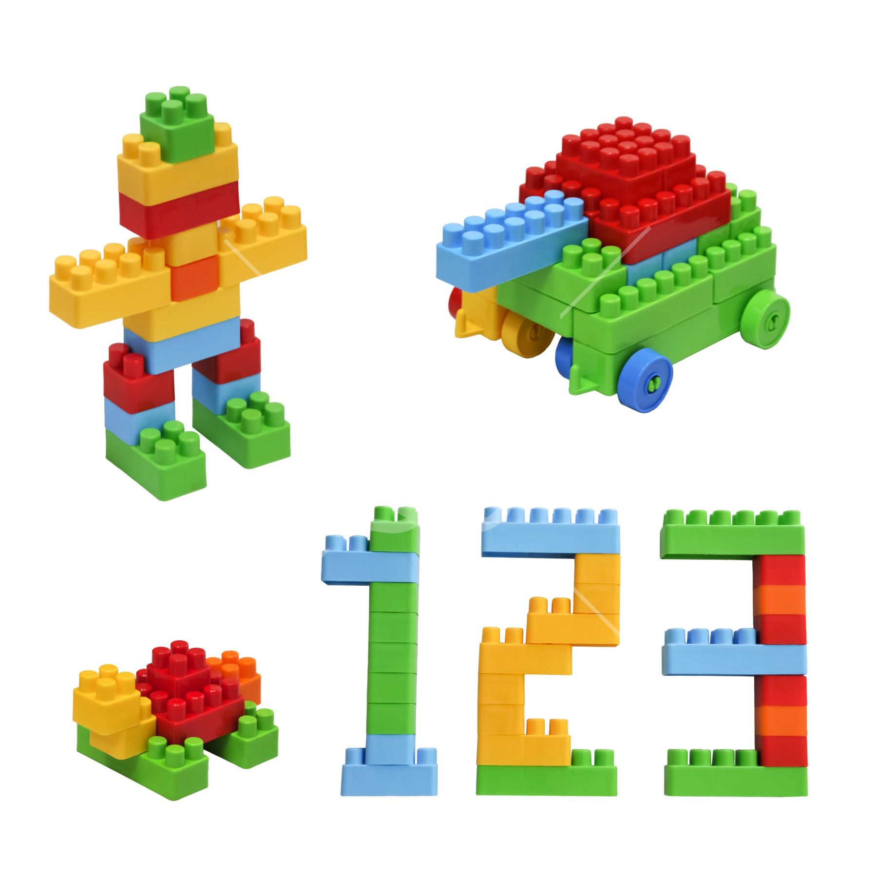Конструктор "Mini Blocks" 100 ел., Tigres