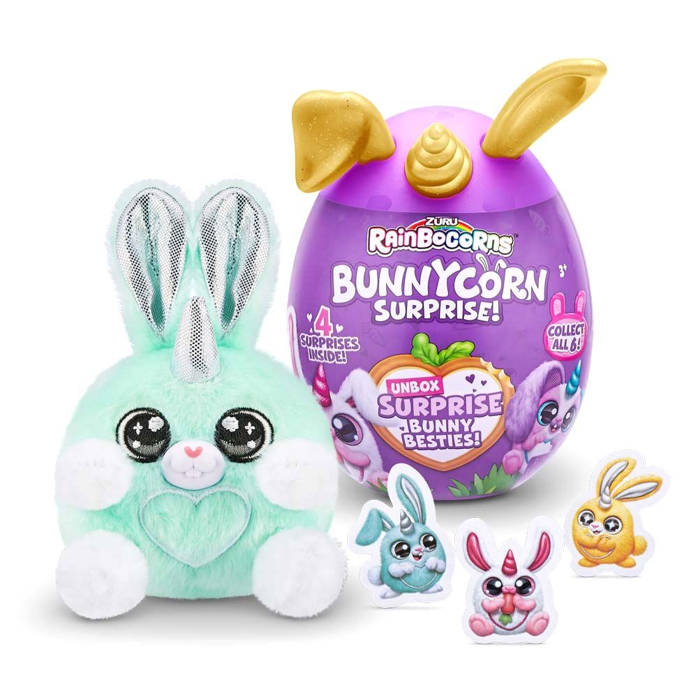 М′яка іграшка Rainbocorn-A Bunnycorn surprise (9260А)
