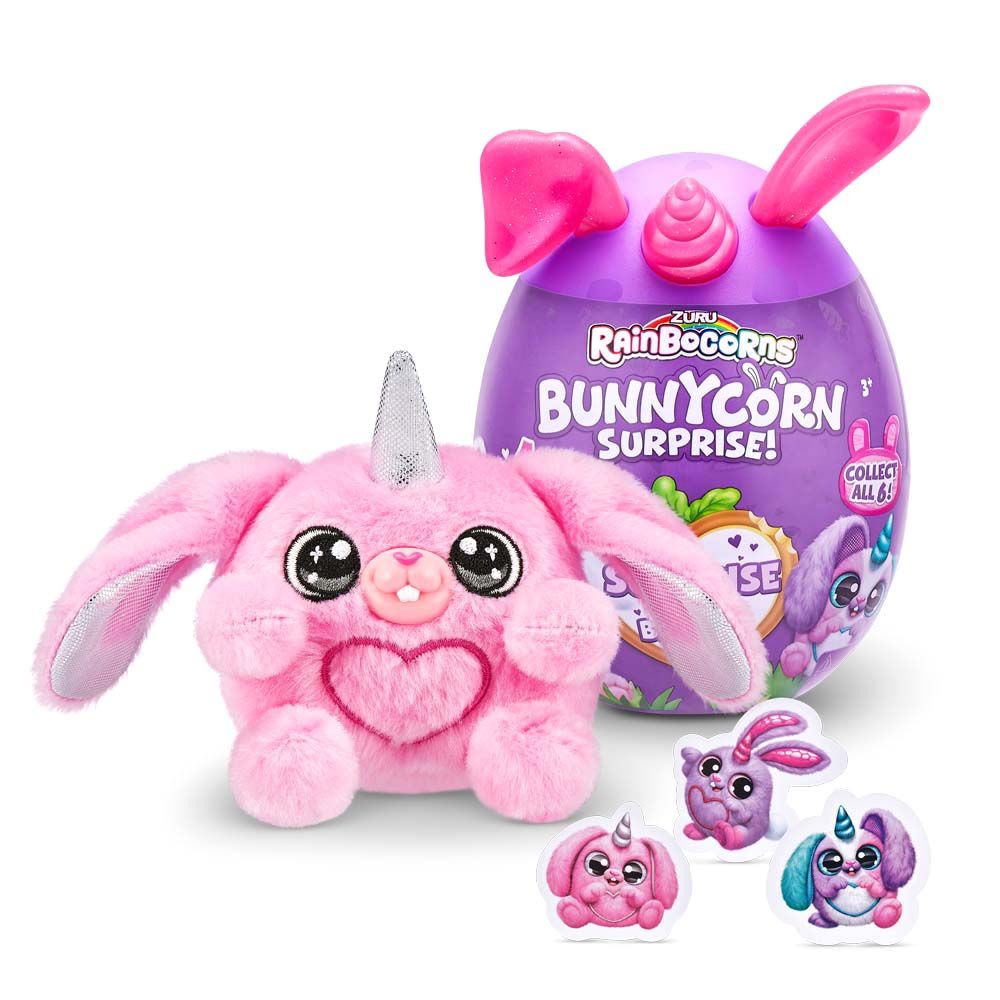 М′яка іграшка Rainbocorn-G Bunnycorn surprise (9260G)