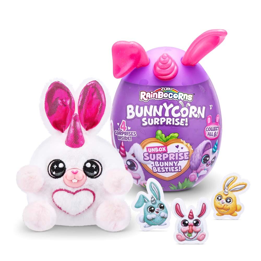 М′яка іграшка Rainbocorn-H Bunnycorn surprise (9260H)