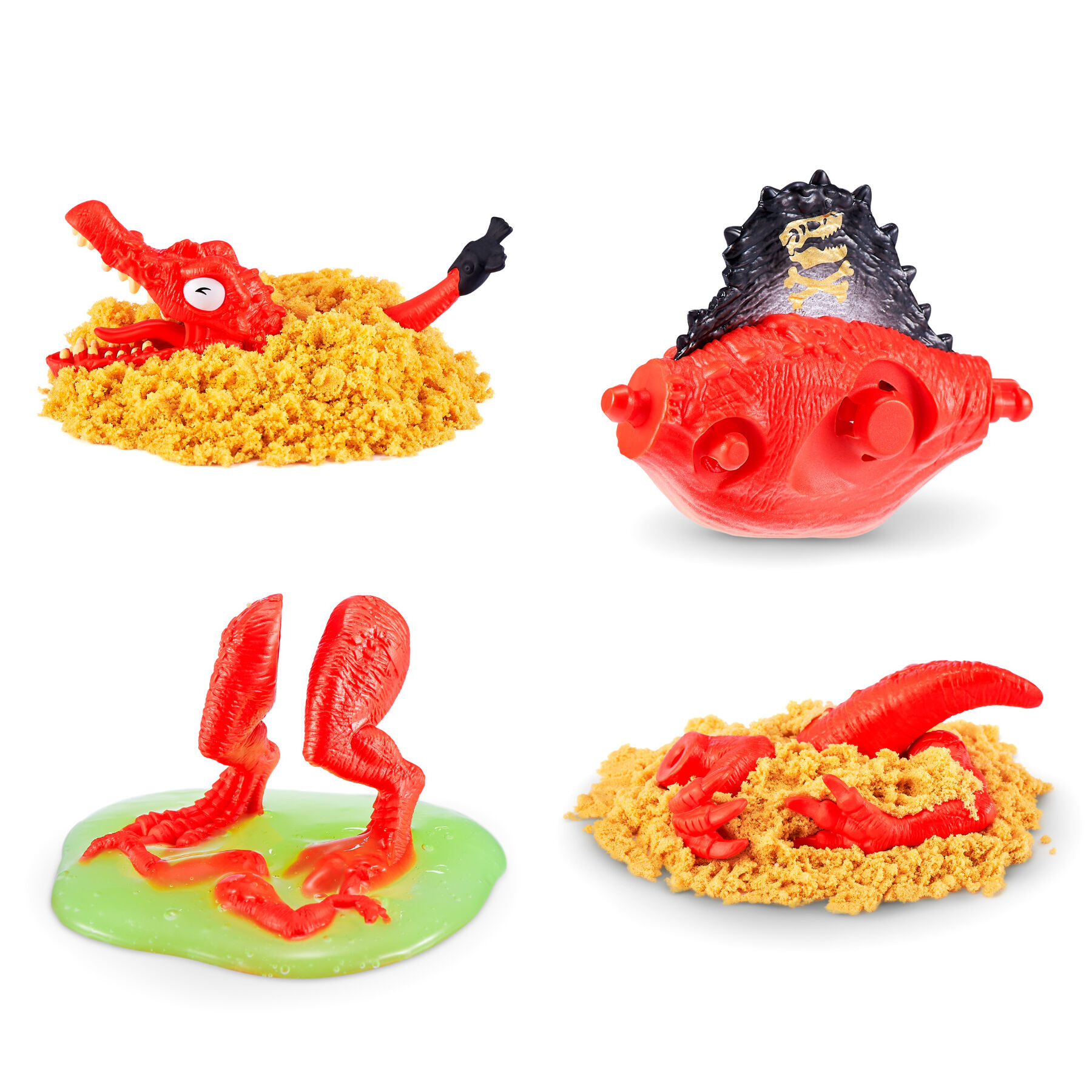 Ігровий набір Smashers Mini Dino Island з аксесуарами-B (7486B)