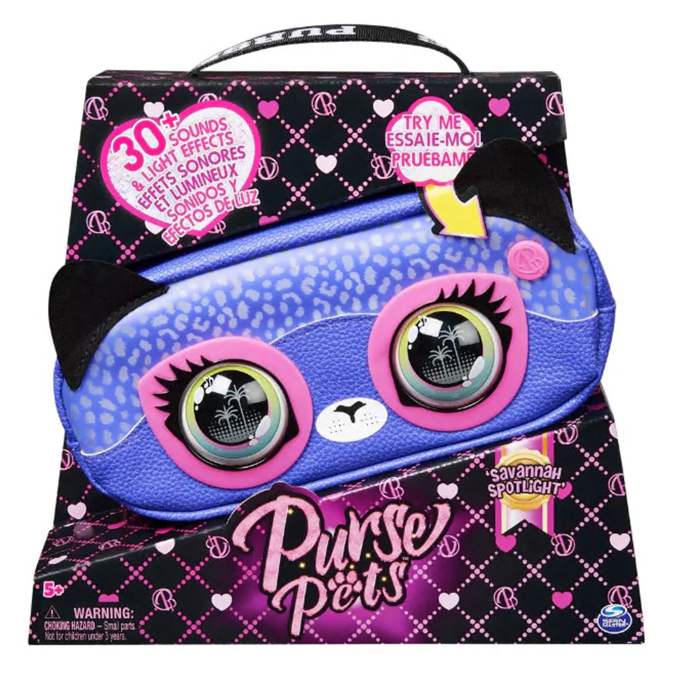 Інтерактивна сумочка Spin Master Purse Pets Гепард (SM26708/7528)