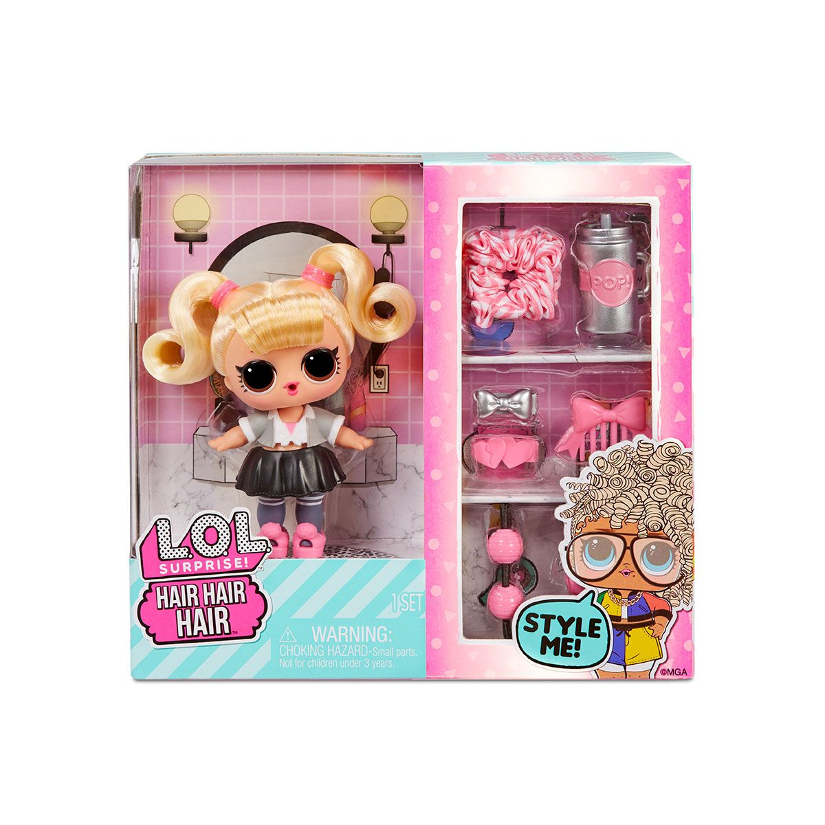 Ігровий набір LOL Surprise Hair Hair Hair Стильні зачіски Coo Bird (584469/HHH-212)