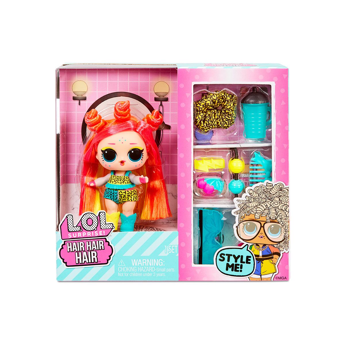 Ігровий набір LOL Surprise Hair Hair Hair Стильні зачіски Coo Bird (584469/HHH-212)
